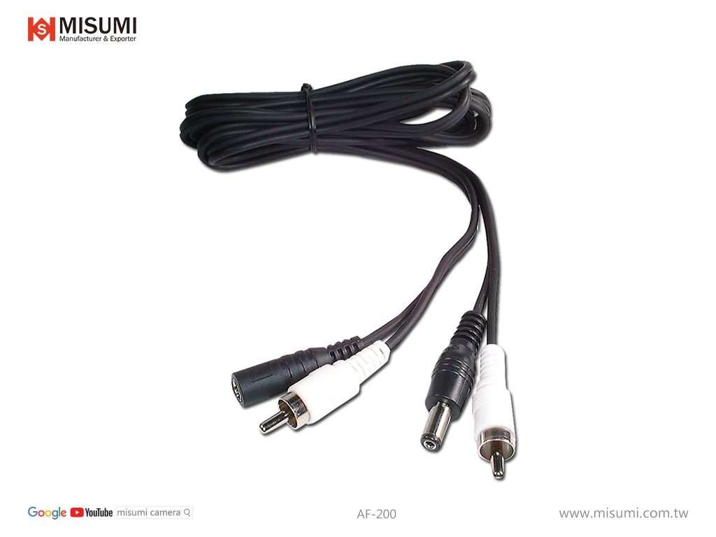 Coaxial Connectors - RCA Plug and Jack, MISUMI